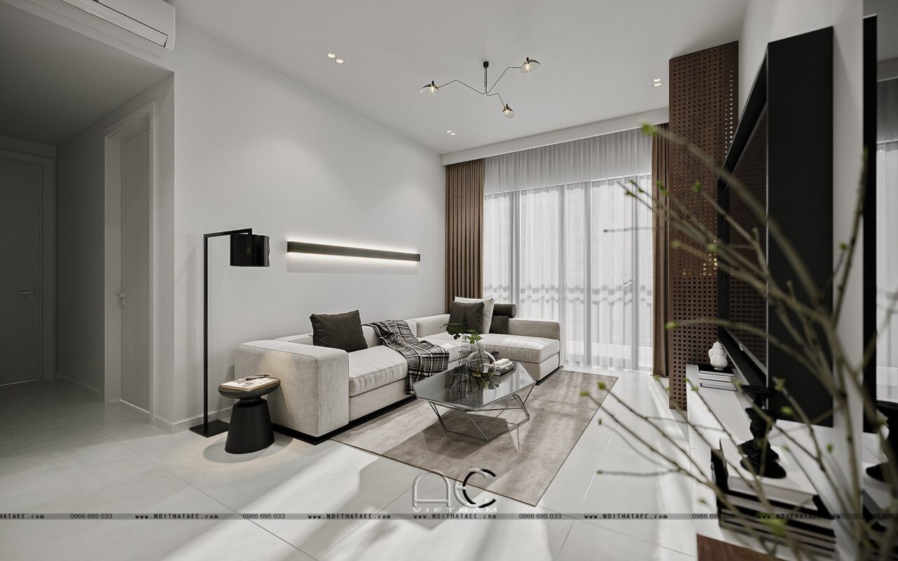 THIẾT KẾ NỘI THẤT ANH TÚ – CHUNG CƯ PARK KIARA – AEC Việt Nam